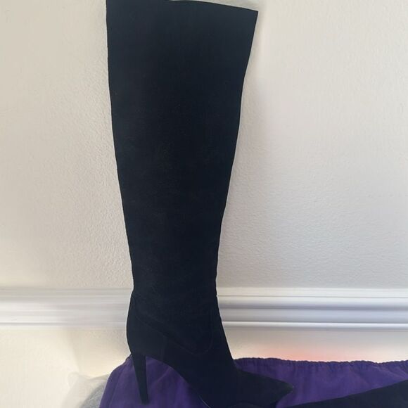 Ralph Lauren collection suede beautiful EUC boots paid $1,300- size 8 - Picture 2 of 14